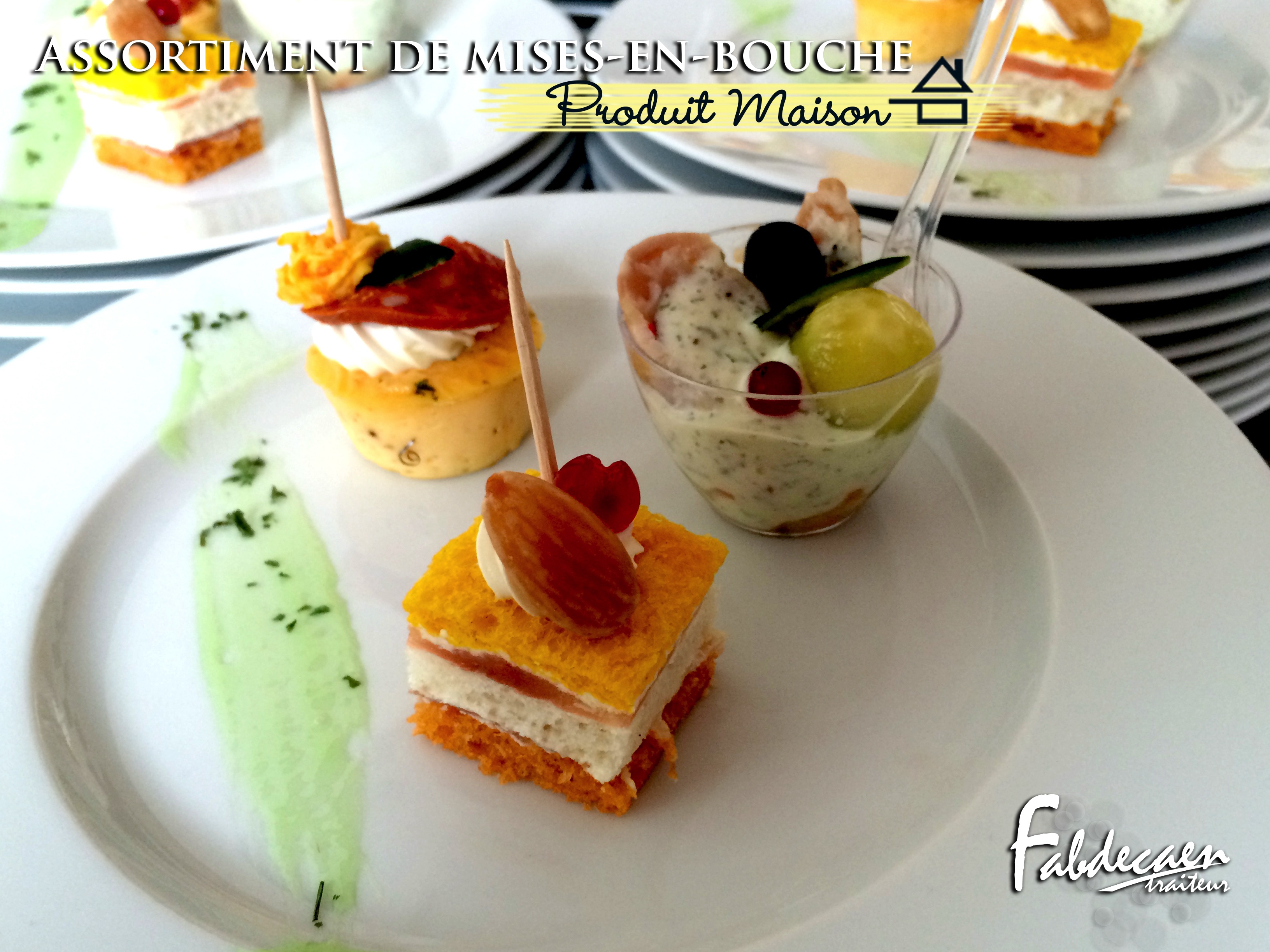 Menus mariage et réceptions – Fabdecaen Traiteur Caen