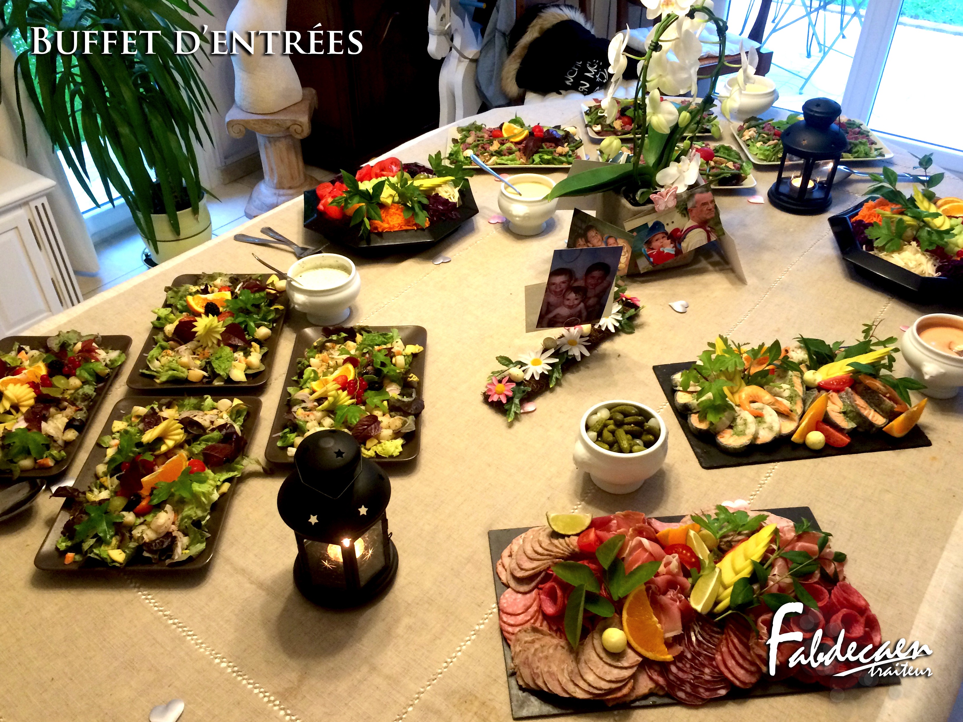 Buffets froids ou chauds mariage et évènements – Fabdecaen Traiteur Caen